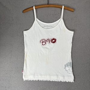 Universal Studios Made With A Kiss Betty Boop Women’s Fits Small Tank Top Retro